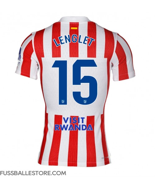 Günstige Atletico Madrid Clement Lenglet #15 Heimtrikot 2025-26 Kurzarm Günstige Atletico Madrid Clement Lenglet #15 Heimtrikot 2025-26 Kurzarm